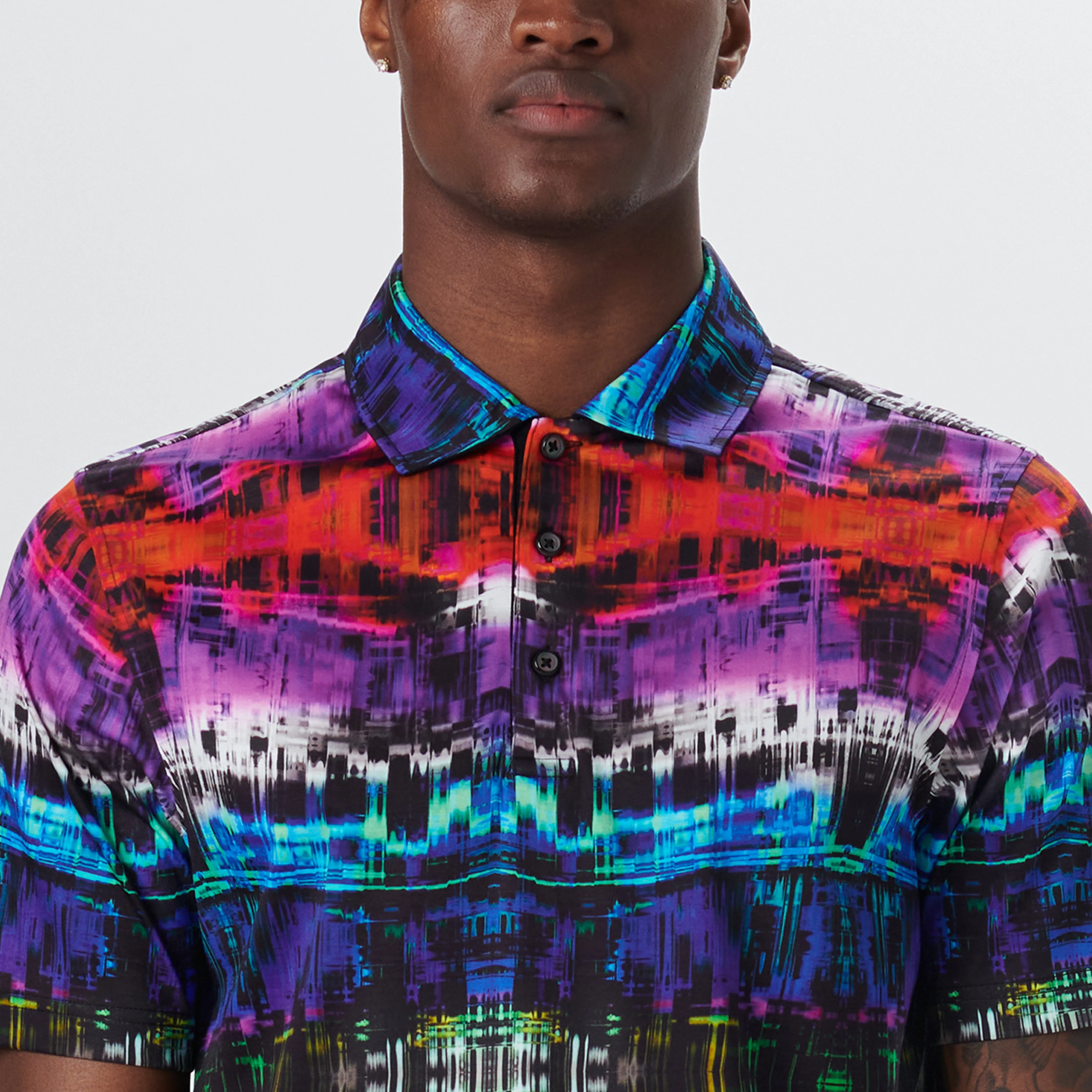 Hendrix Batik Print Polo