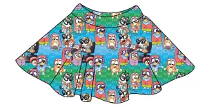 Here Comes The Grannies Ladies' Circle Skirt
