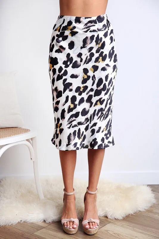 High Waist Fashion Leopard Skirt