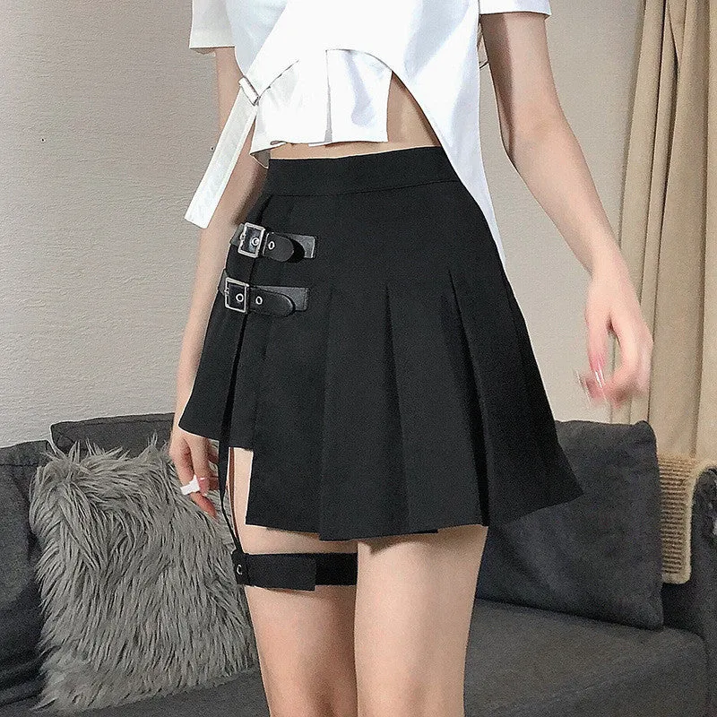 High Waist Pleated Skirt ER5812