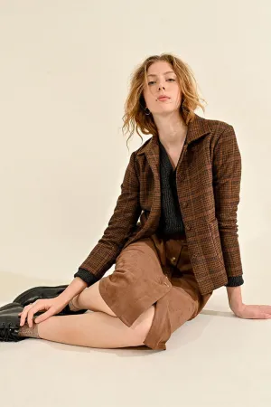 HIGH-WAISTED BUTTONED SKIRT