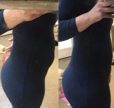 High Waisted Tummy Control Panties with Butt Lifting and Belly Shaping, Sizes S-3XL, Black/Beige