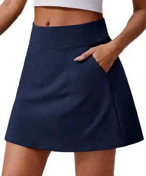High Waisted UPF 50  Tennis Pickleball Skorts
