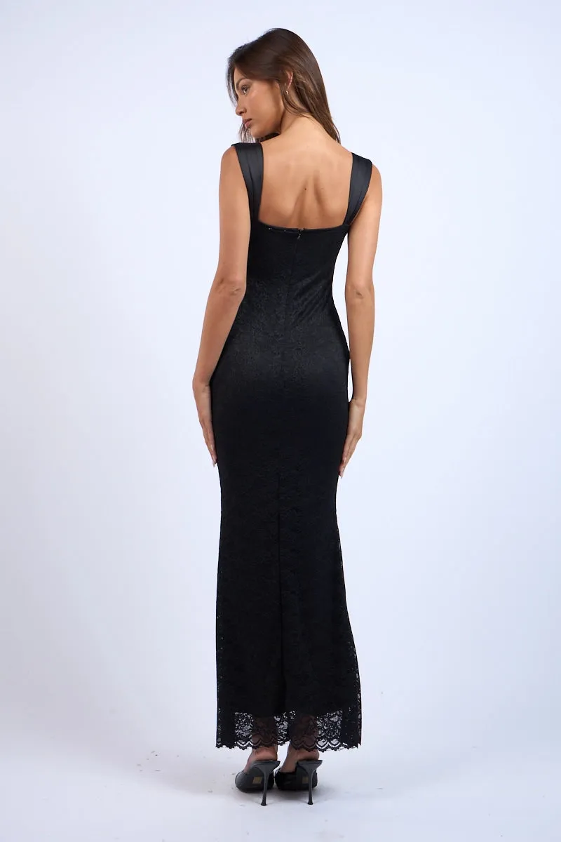 Hills Dress Black