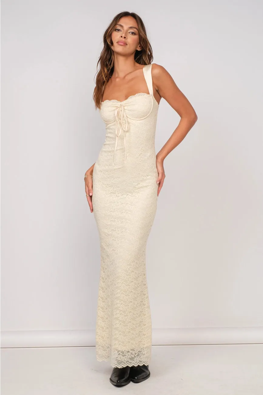Hills Dress Cream