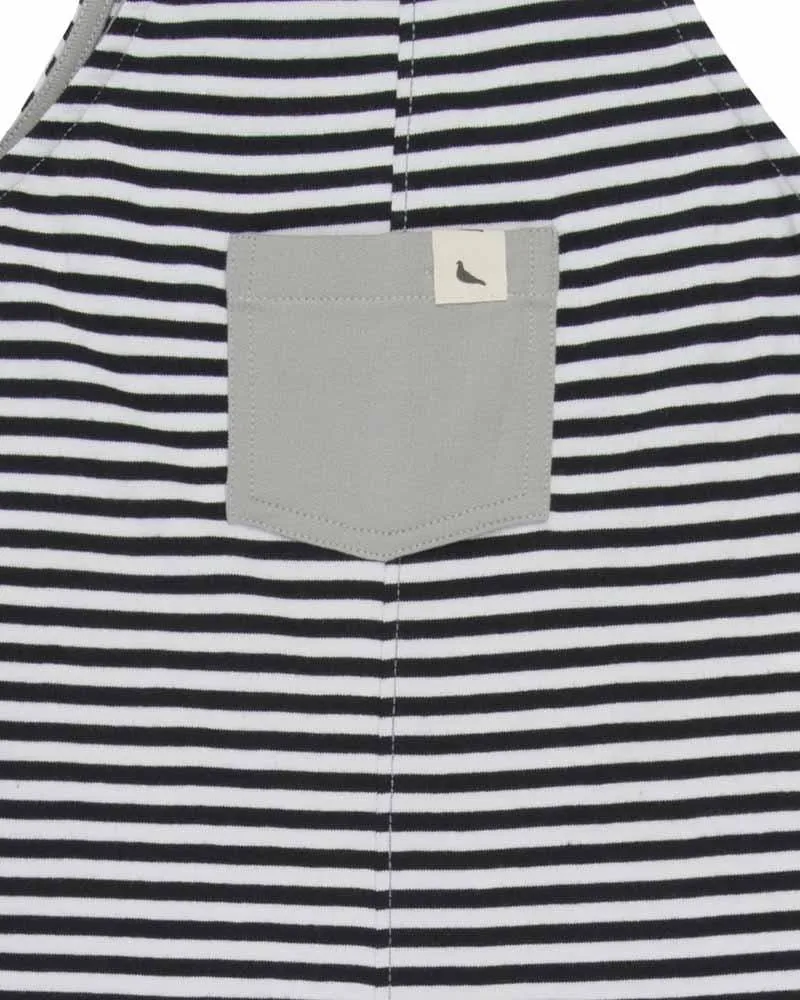 Humbug Stripe Dungarees