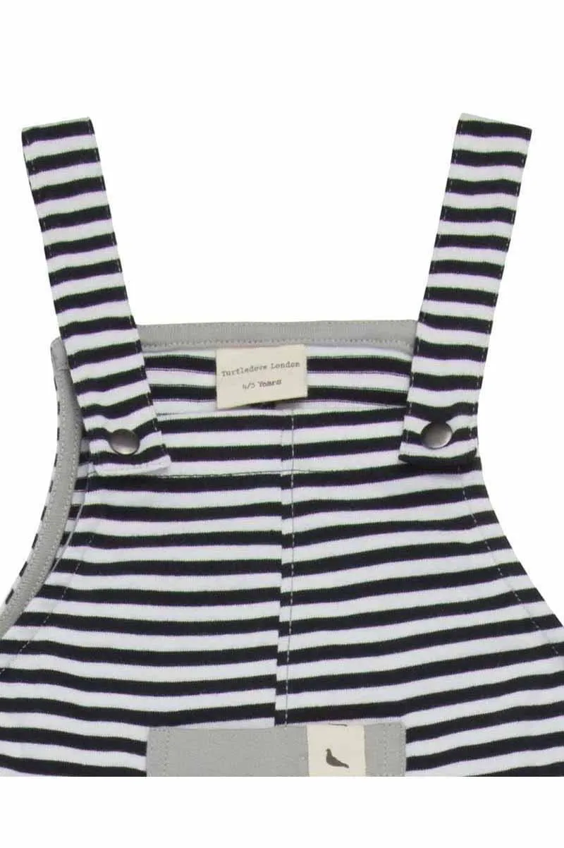 Humbug Stripe Dungarees