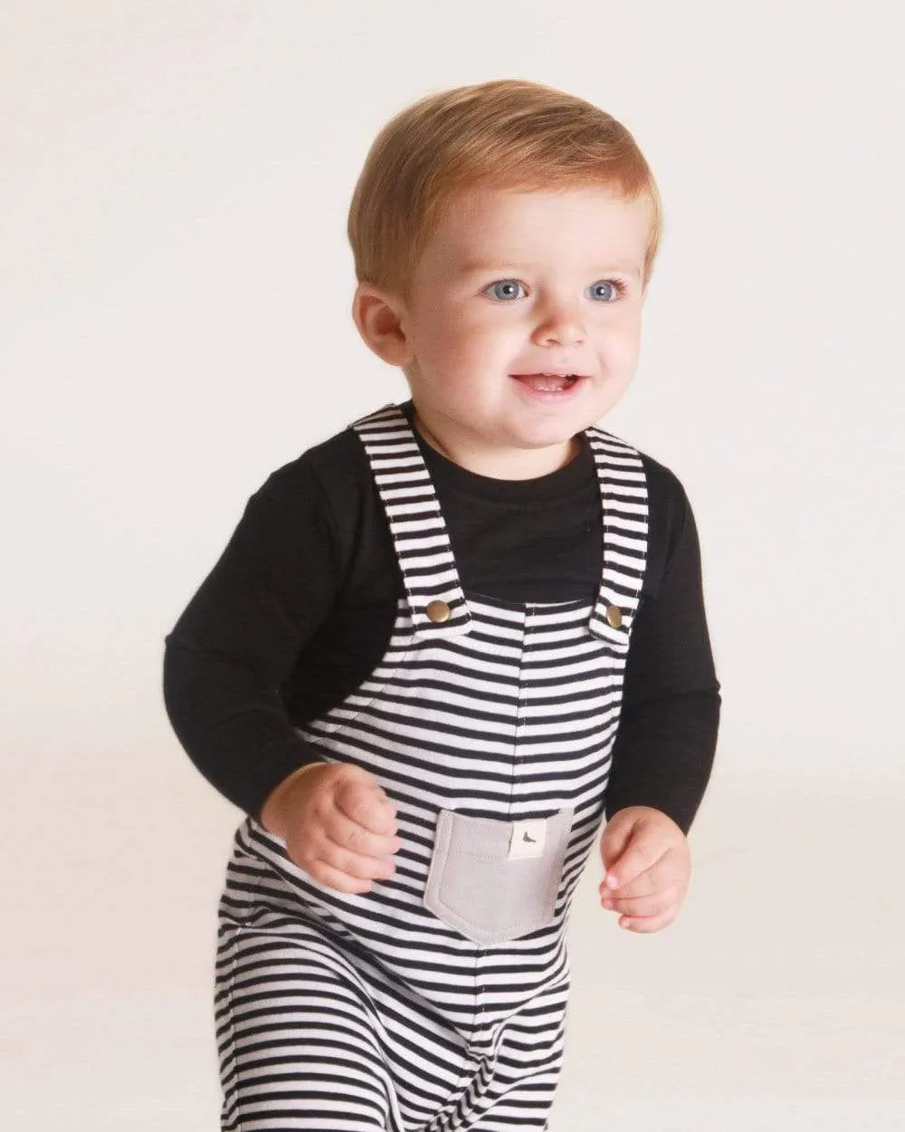 Humbug Stripe Dungarees