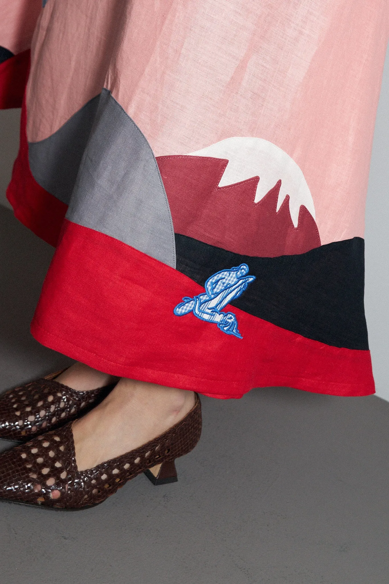 I Want to Lay With You On A Mountain Skirt Linen