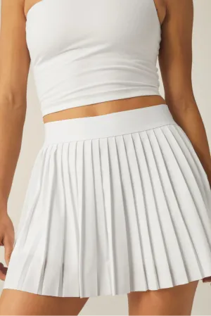 If You Pleats Mini Skirt
