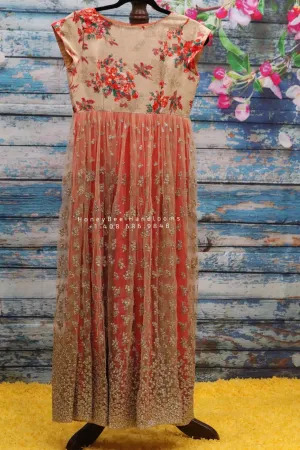 Indian Girls Dress | Pattu Frock for kids | Indian Kids Girl Dress | Indian Kids Dress | Maxi Dress |Kids Long Frock| Kids Ethnicwear|Nihira