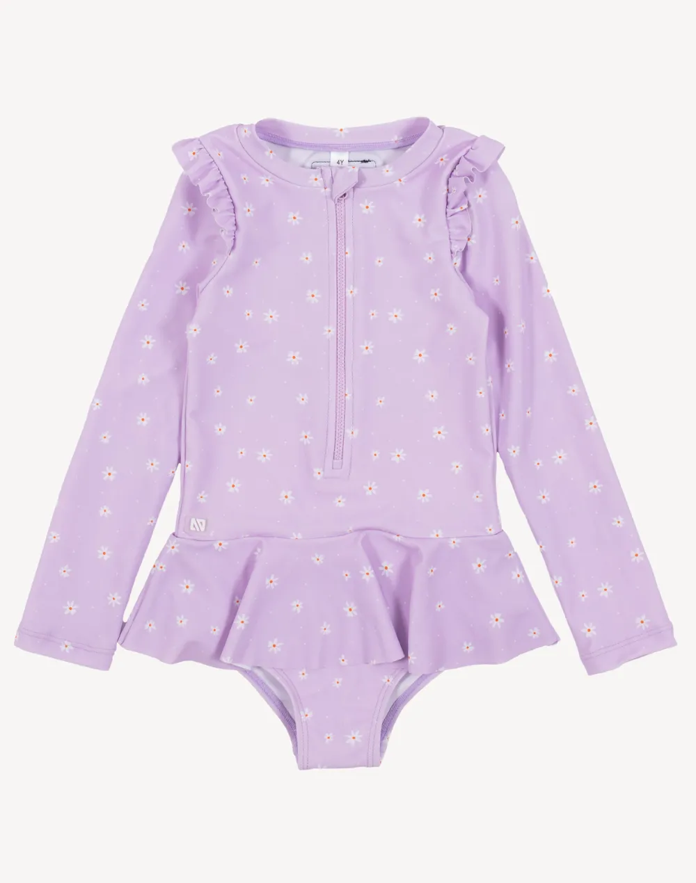 Infant Girls Daisies UPF 50 Paddle Suit