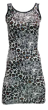 Ingwe Dress Black/White