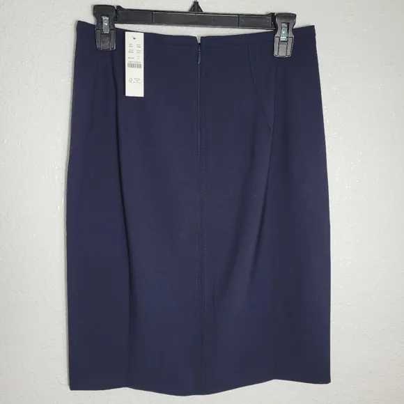 J Crew Pencil knee-length skirt in Italian bi-stretch wool blend