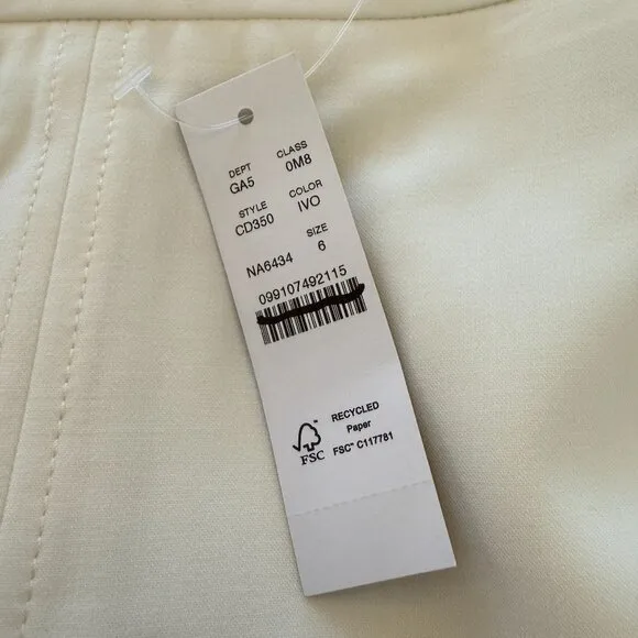 J. Crew Pencil midi skirt in four-season stretch Size 6
