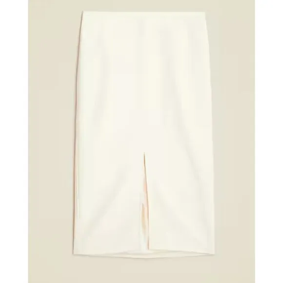 J. Crew Pencil midi skirt in four-season stretch Size 6