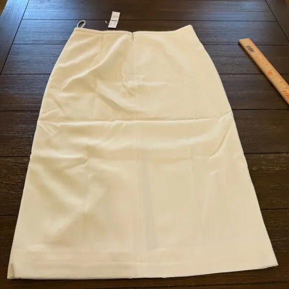 J. Crew Pencil midi skirt in four-season stretch Size 6