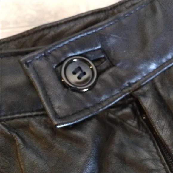 J. Percy for Marvin Richards Leather Skirt 8 (4)