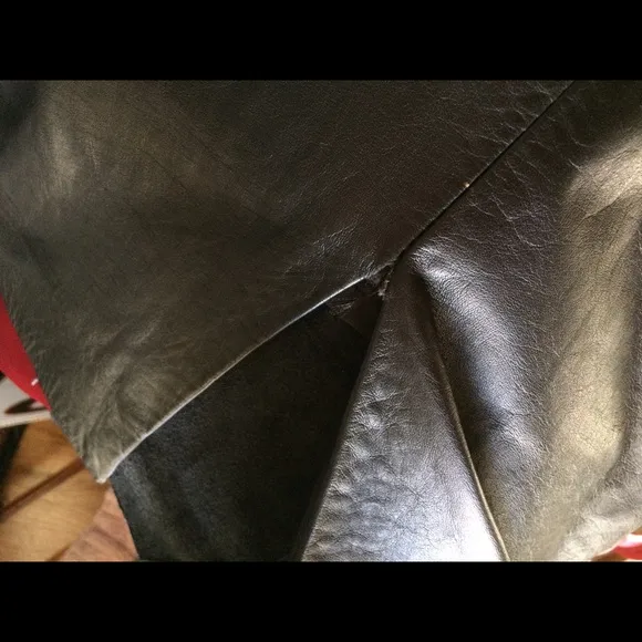 J. Percy for Marvin Richards Leather Skirt 8 (4)