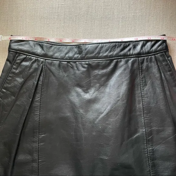J. Percy for Marvin Richards Leather Skirt 8 (4)
