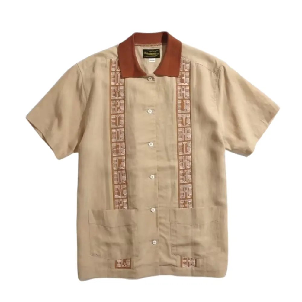 Japanese Silk Embroidery Shirt