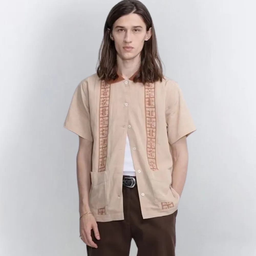Japanese Silk Embroidery Shirt
