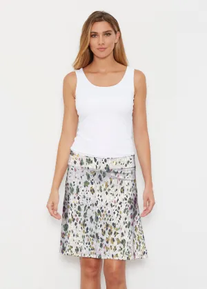 Jazzy Spots (8055) ~ Silky Brenda Skirt 21 inch