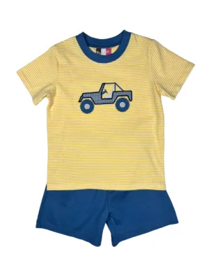 Jeep Applique Short Set