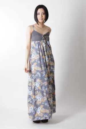 Jersey Print Maxi Dress
