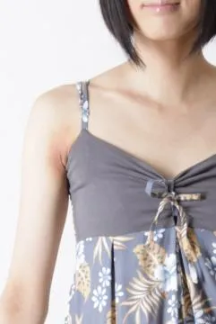 Jersey Print Maxi Dress