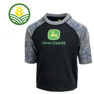 John Deere Toddler 3/4 Sleeve T-Shirt