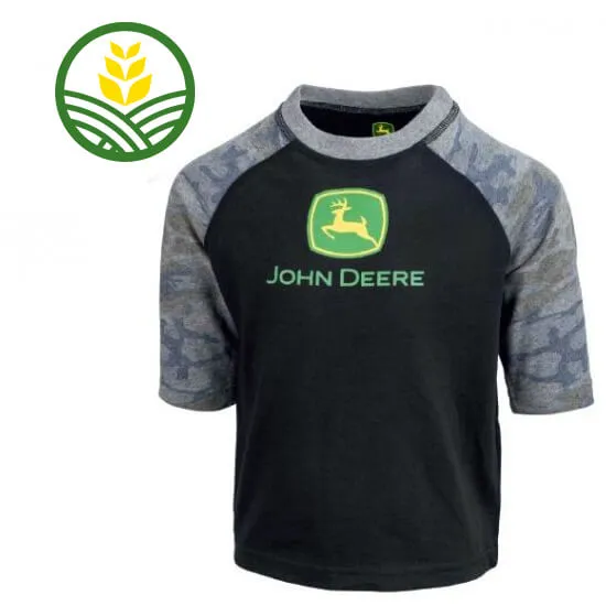 John Deere Toddler 3/4 Sleeve T-Shirt