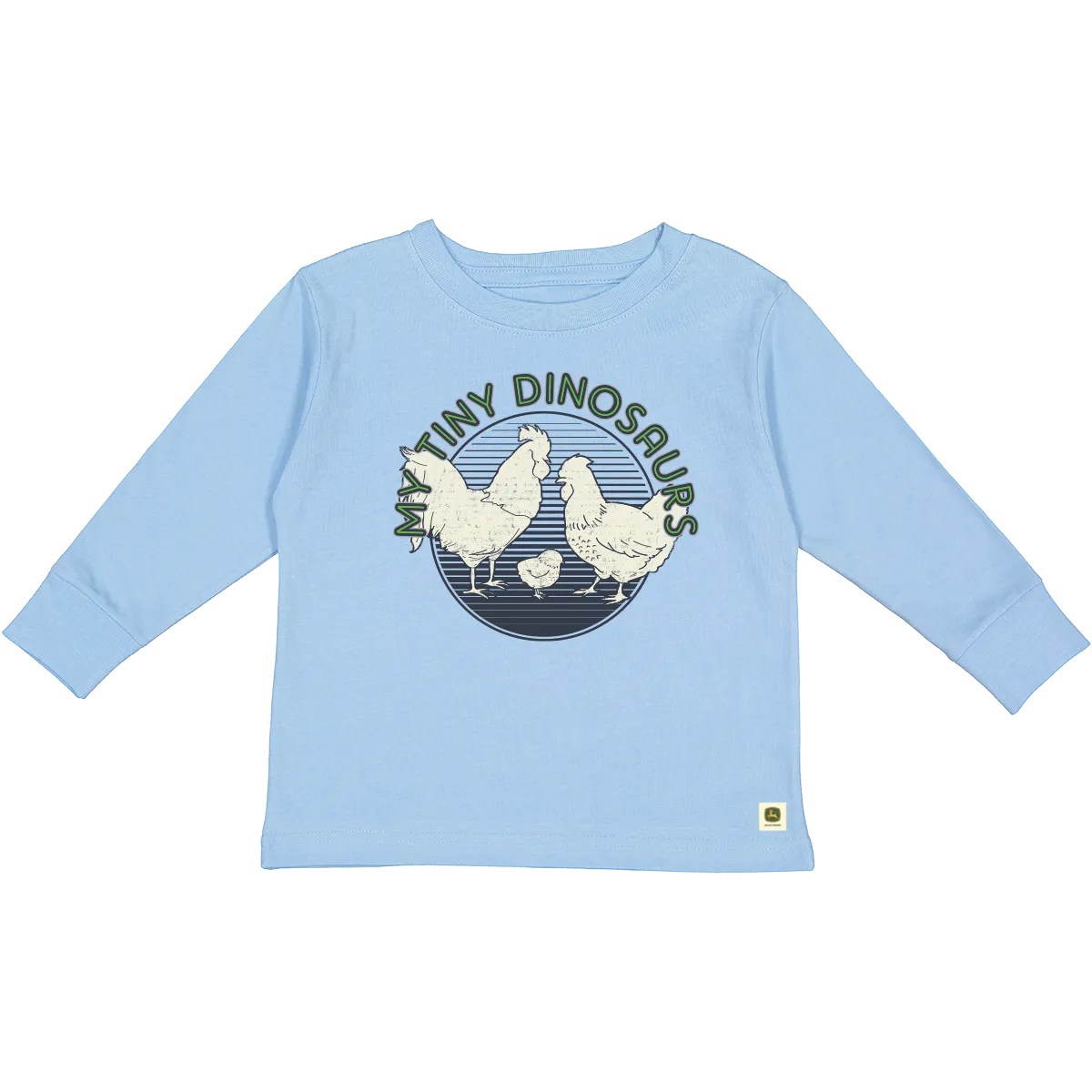 John Deere Toddler Tiny Dinosaurs Long Sleeve Tee