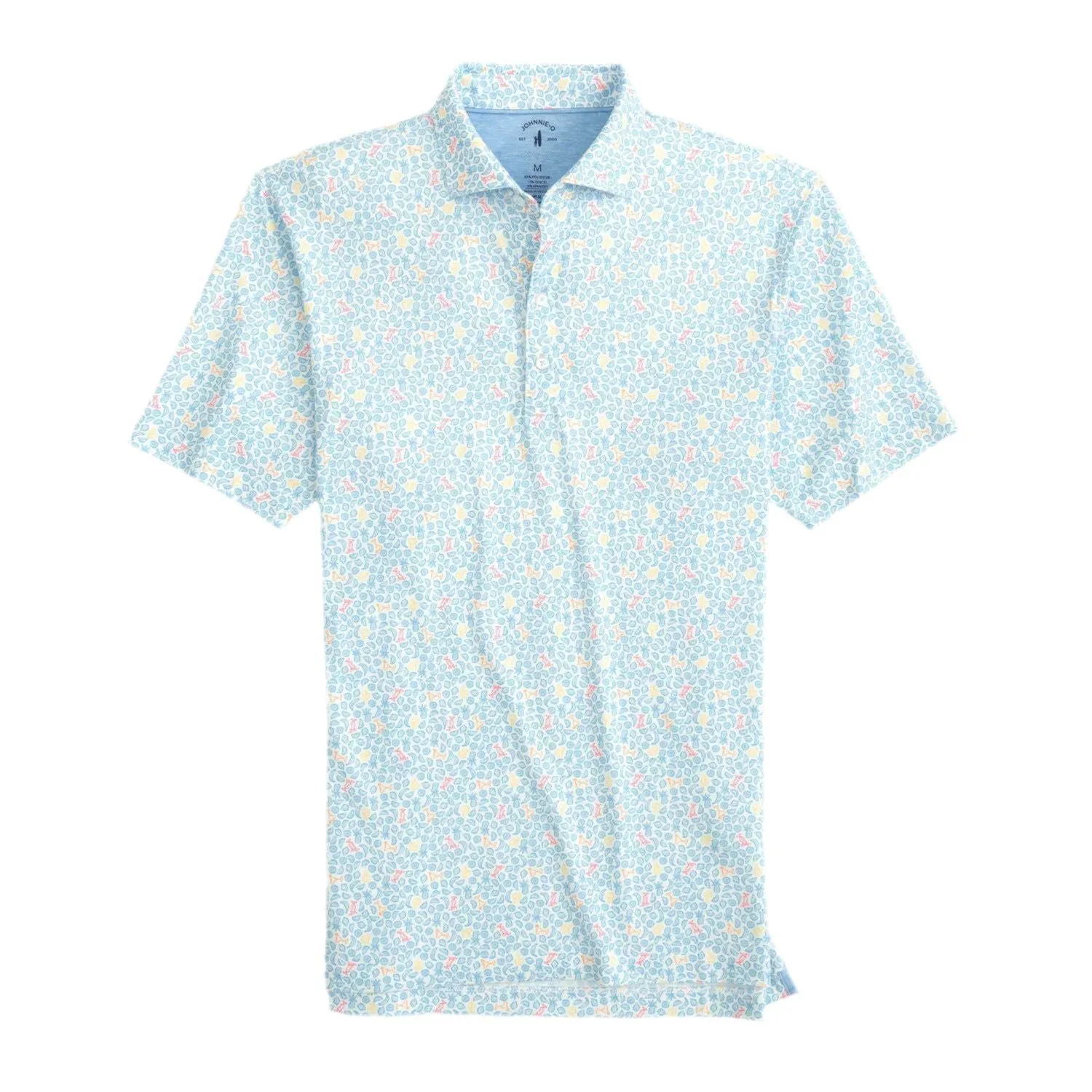 Johnnie-O Briley Printed Top Shelf Performance Polo