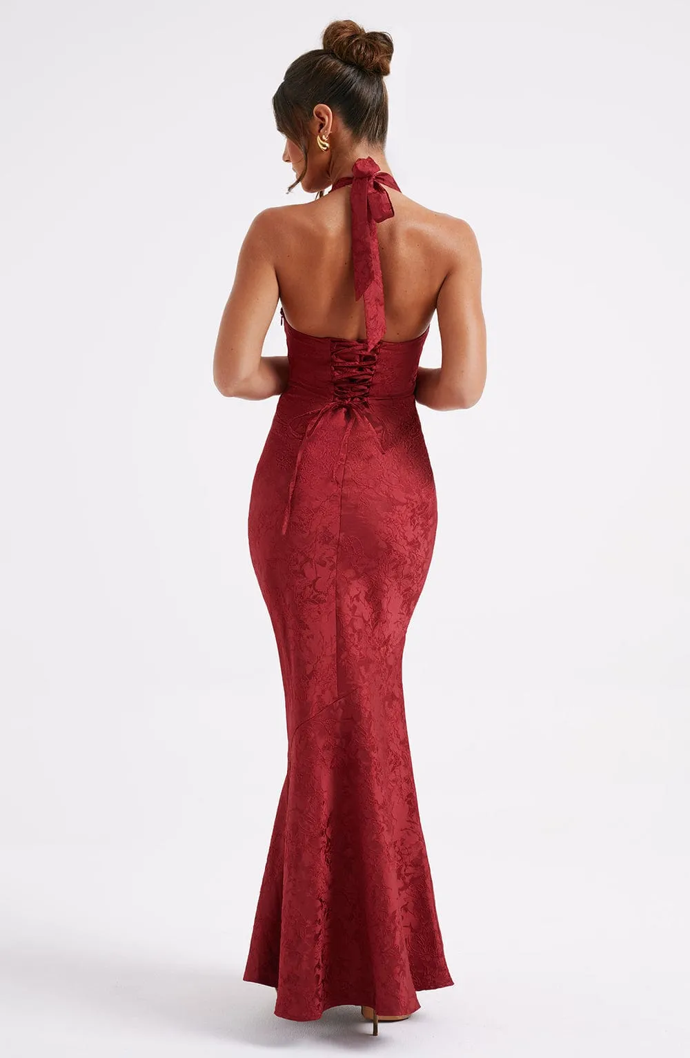 Josephine Maxi Dress - Red