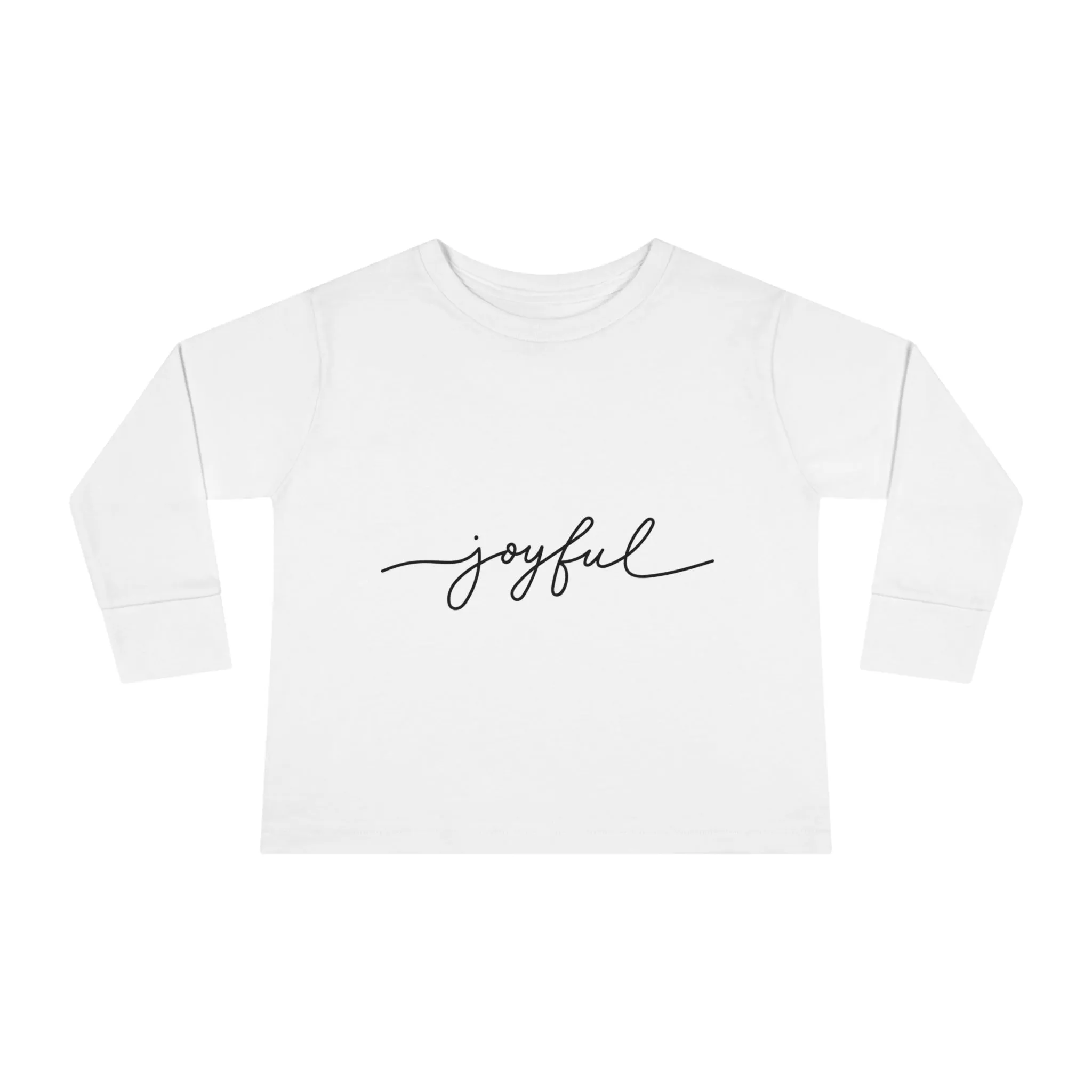 Joyful- Toddler Long Sleeve Tee