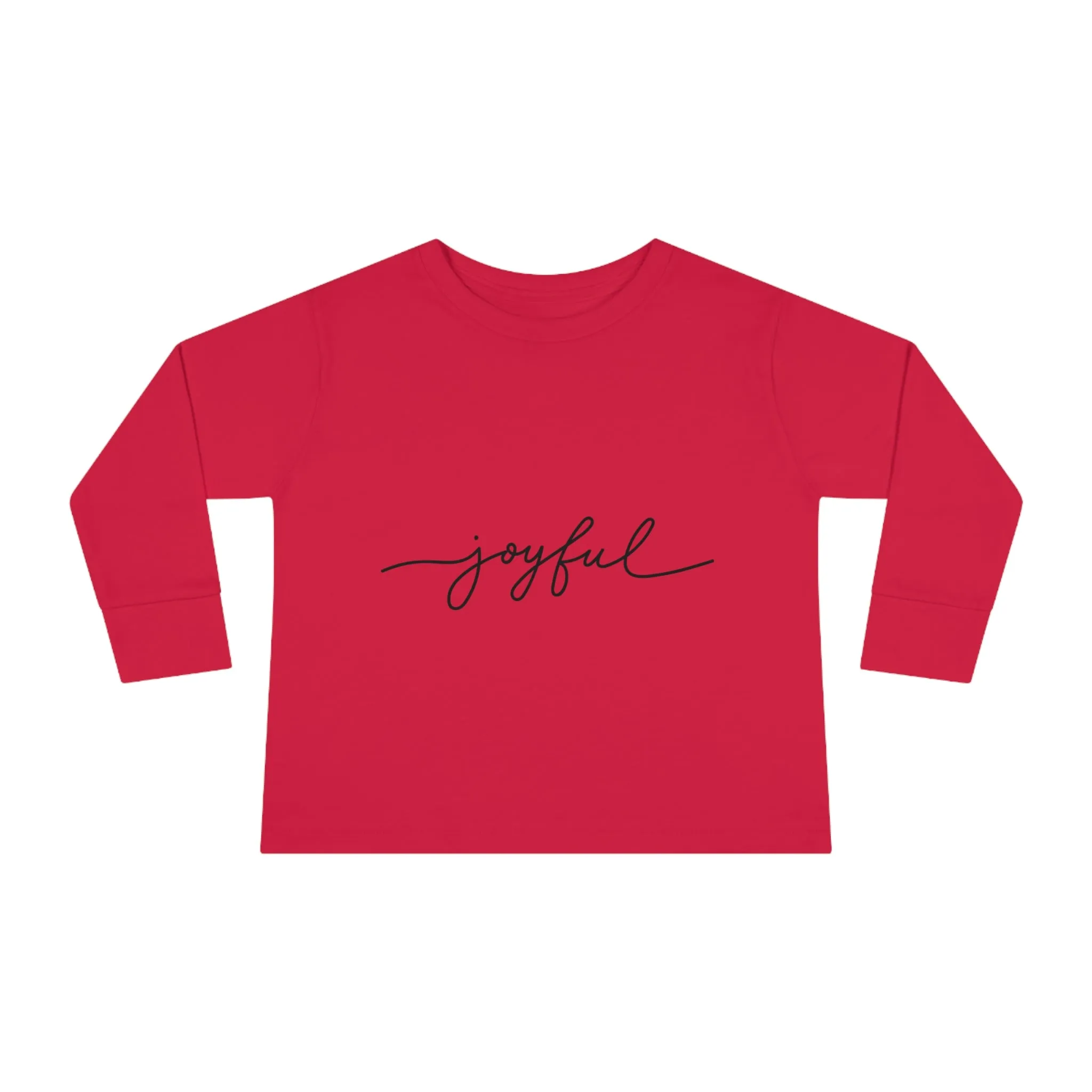 Joyful- Toddler Long Sleeve Tee