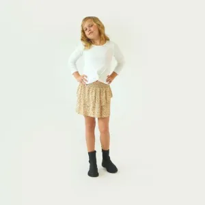 Joyous & Free Dijon Leopard Clementine Skirt