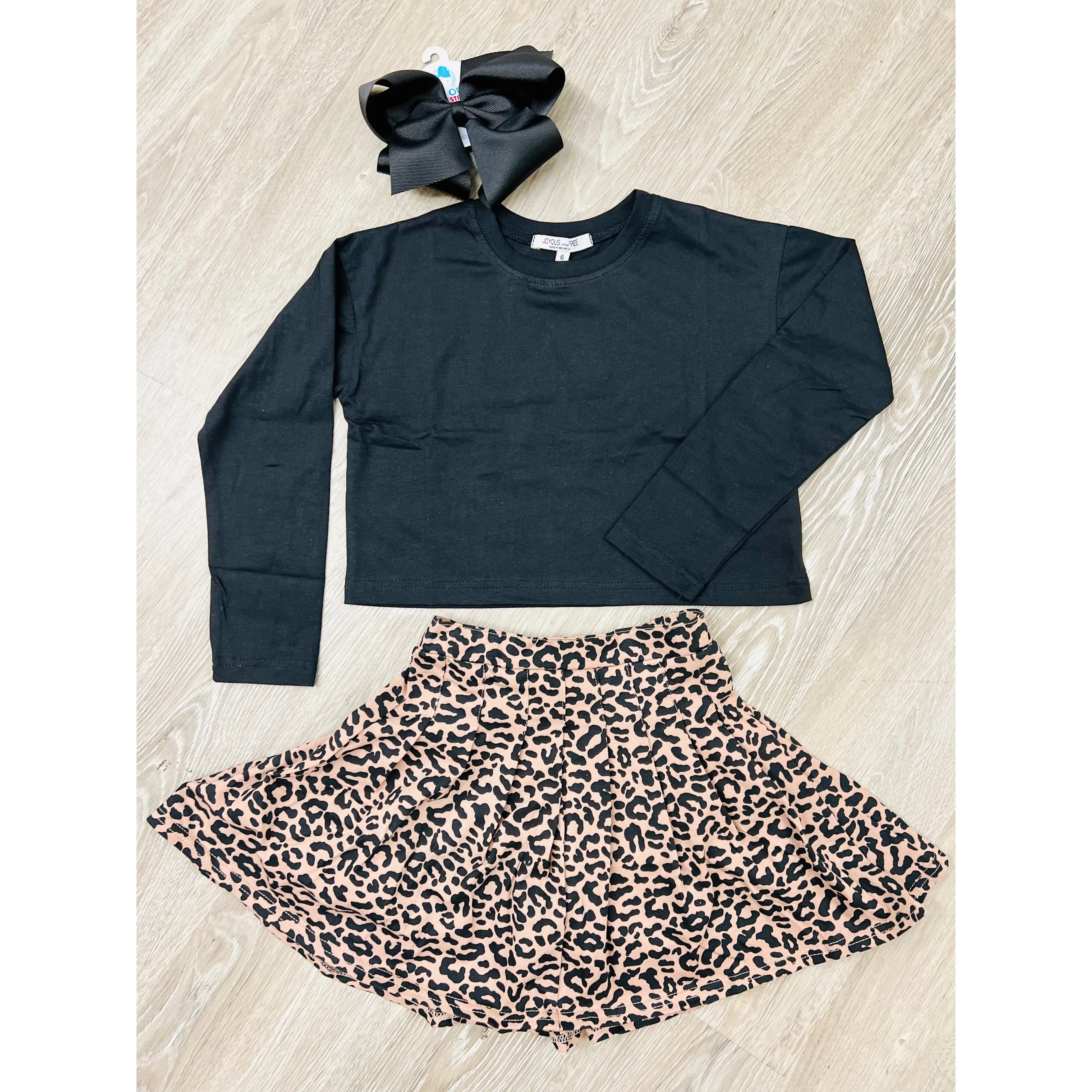 Joyous & Free Leopard Marlow Skirt