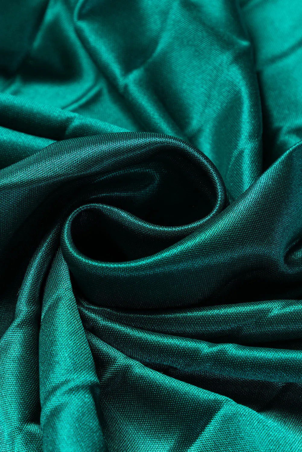 KaleaBoutique Satin Elastic Waist Pleated Maxi Skirt