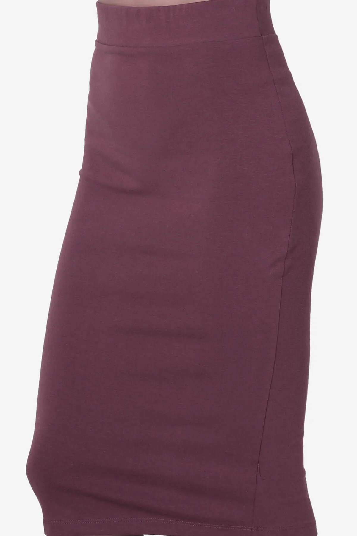Karan Cotton Midi Pencil Skirt PLUS