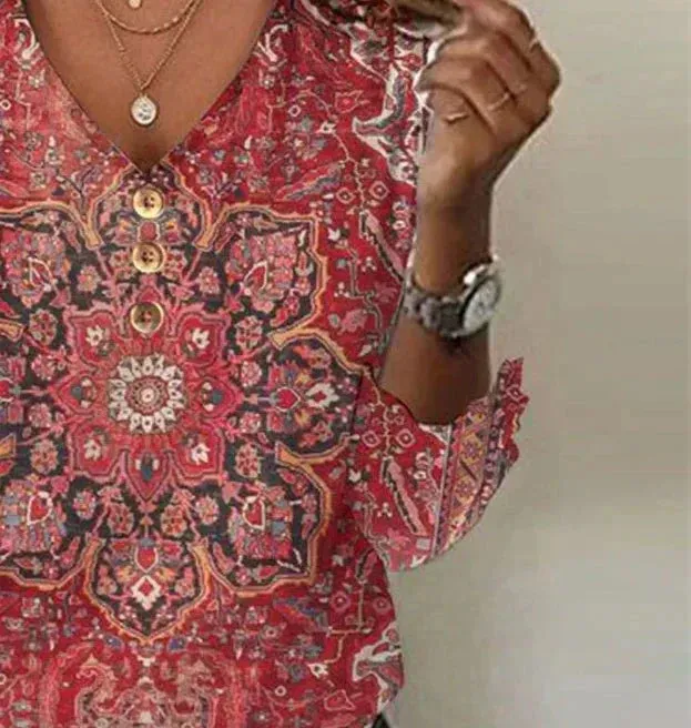 Karina Vintage Boho Top