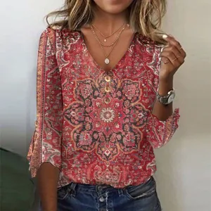 Karina Vintage Boho Top