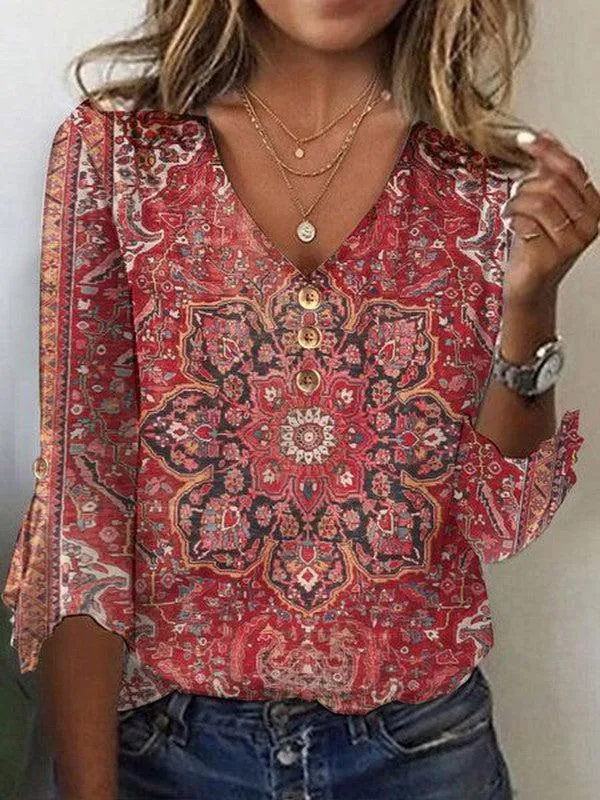 Karina Vintage Boho Top