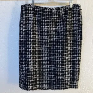 Karl Lagerfeld Paris Tweed Pencil Skirt