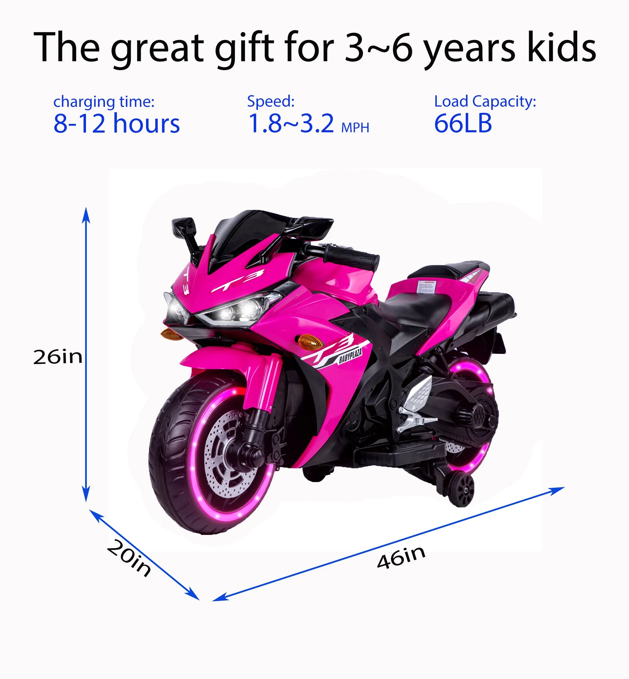 kids 12V motorcycle