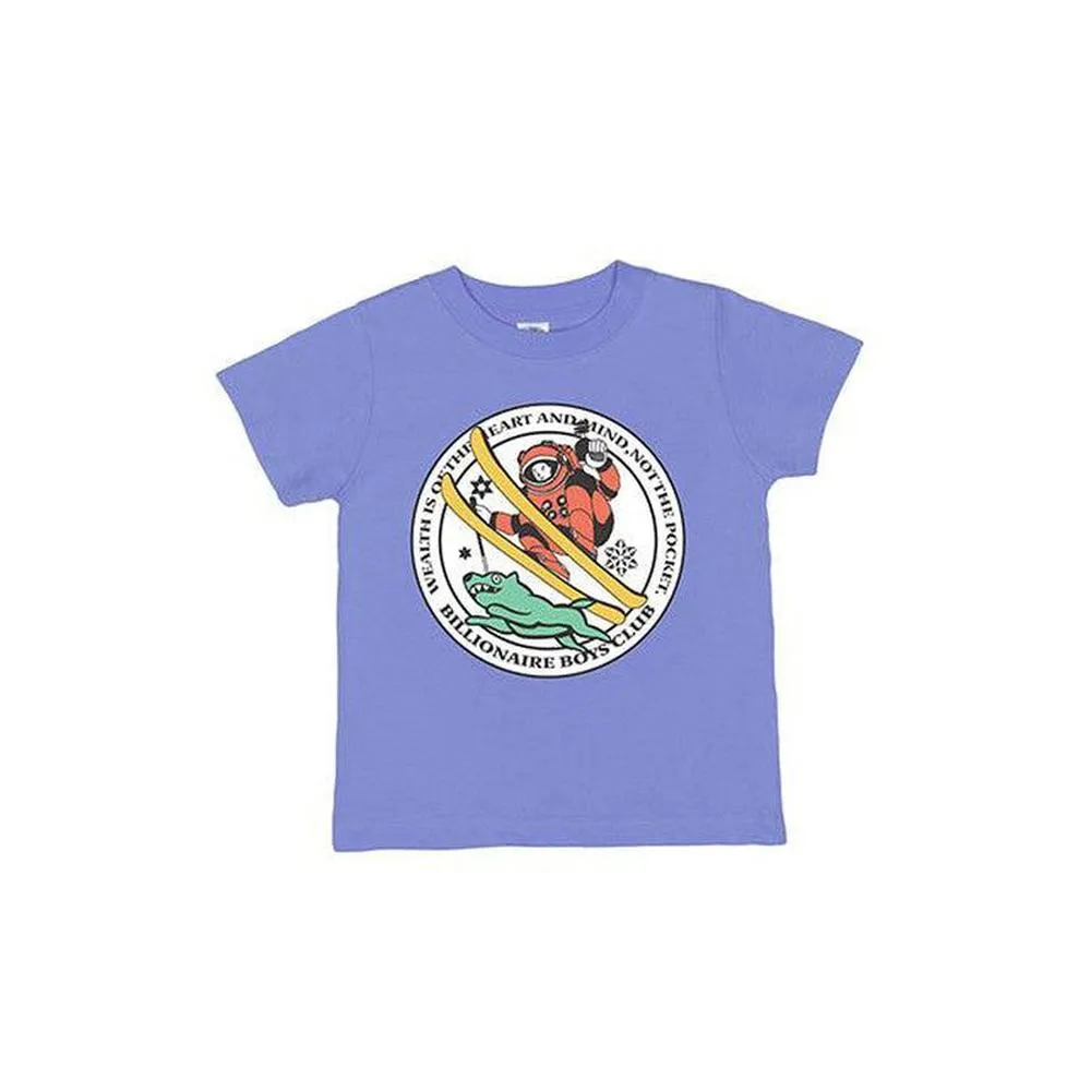 Kid's Bb Space Jump Ss Tee , jacaranda