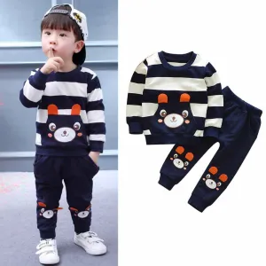 Kids Boys Bear Clothing Outfit