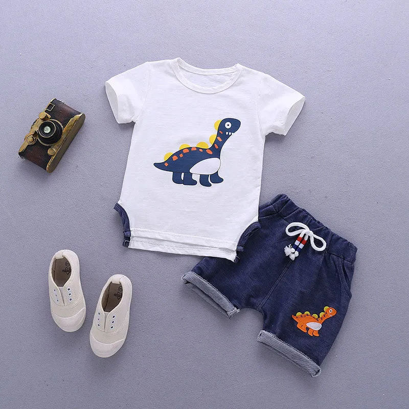 Kids Clothes For Boys Clothing Sets Summer Toddler Boys Clothes Set Outfits Boys Sport Suit Children Clothing 1 2 3 4 Year