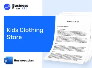 Kids Clothing Store Business Plan Example
